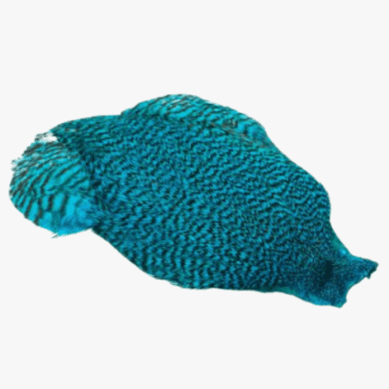 4B Rooster Cape - Grizzly Silver Doc Blue